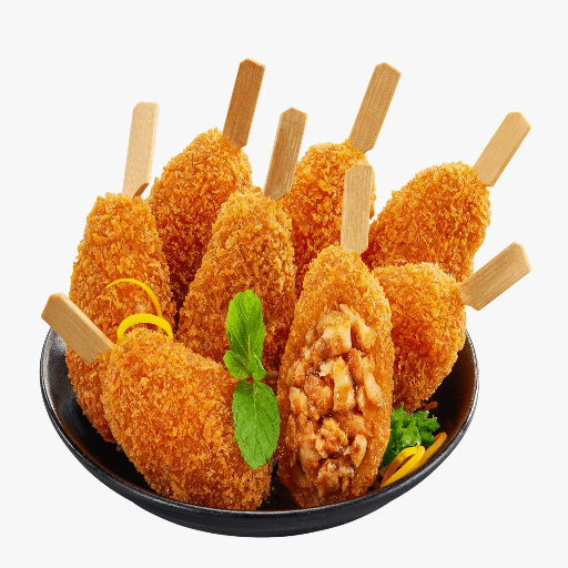 Chatpata Fish Lollipop