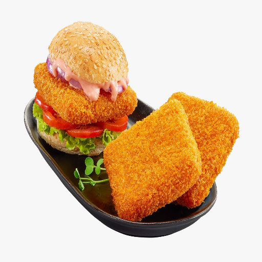 Tilapia Fish Burger Patty